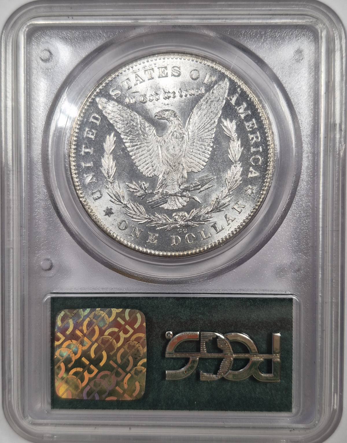 1878-CC-$1-Morgan-Dollar-#3---Not-In-A-Fake-TPG-Holder!